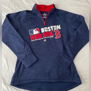 #263 Women’s BOSTON RED SOX MLB AUTHENTIC COLLECTION WARM UP